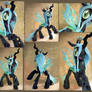 Queen Chrysalis - Handmade plushie