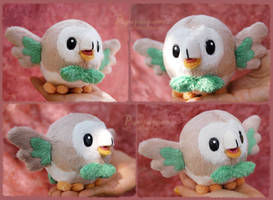 Rowlet - Plush Pattern for sale
