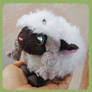 Fluffy Wooloo - handmade plushie