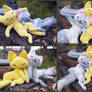 Sleepy kitty cat plushie - pattern and tutorial