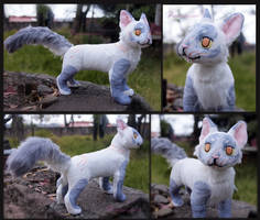 Cat OC - handmade plush