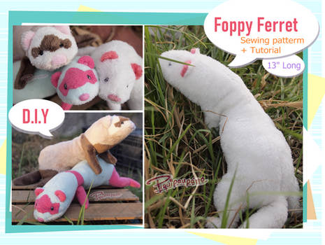 Floppy Ferret - Pattern + tutorial