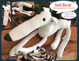 Borzoi did it for you! :o - Sock Borzoi tutorial