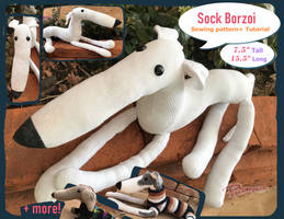 Borzoi did it for you! :o - Sock Borzoi tutorial