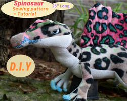 Spinosaur - plush pattern