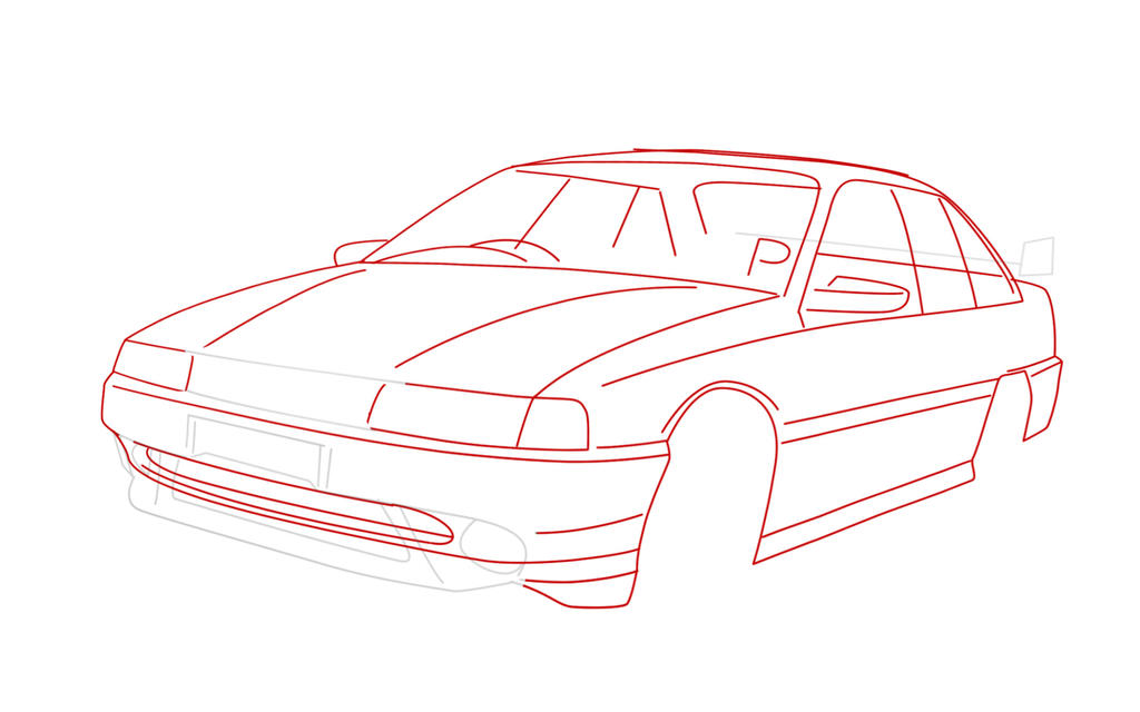 VN Commodore Line Sketch by dazza-mate on DeviantArt