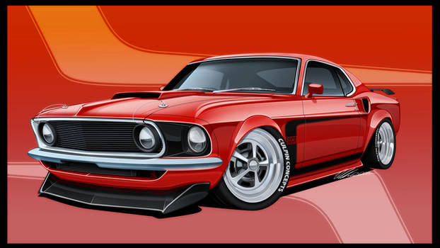 1969 Ford Mustang Boss