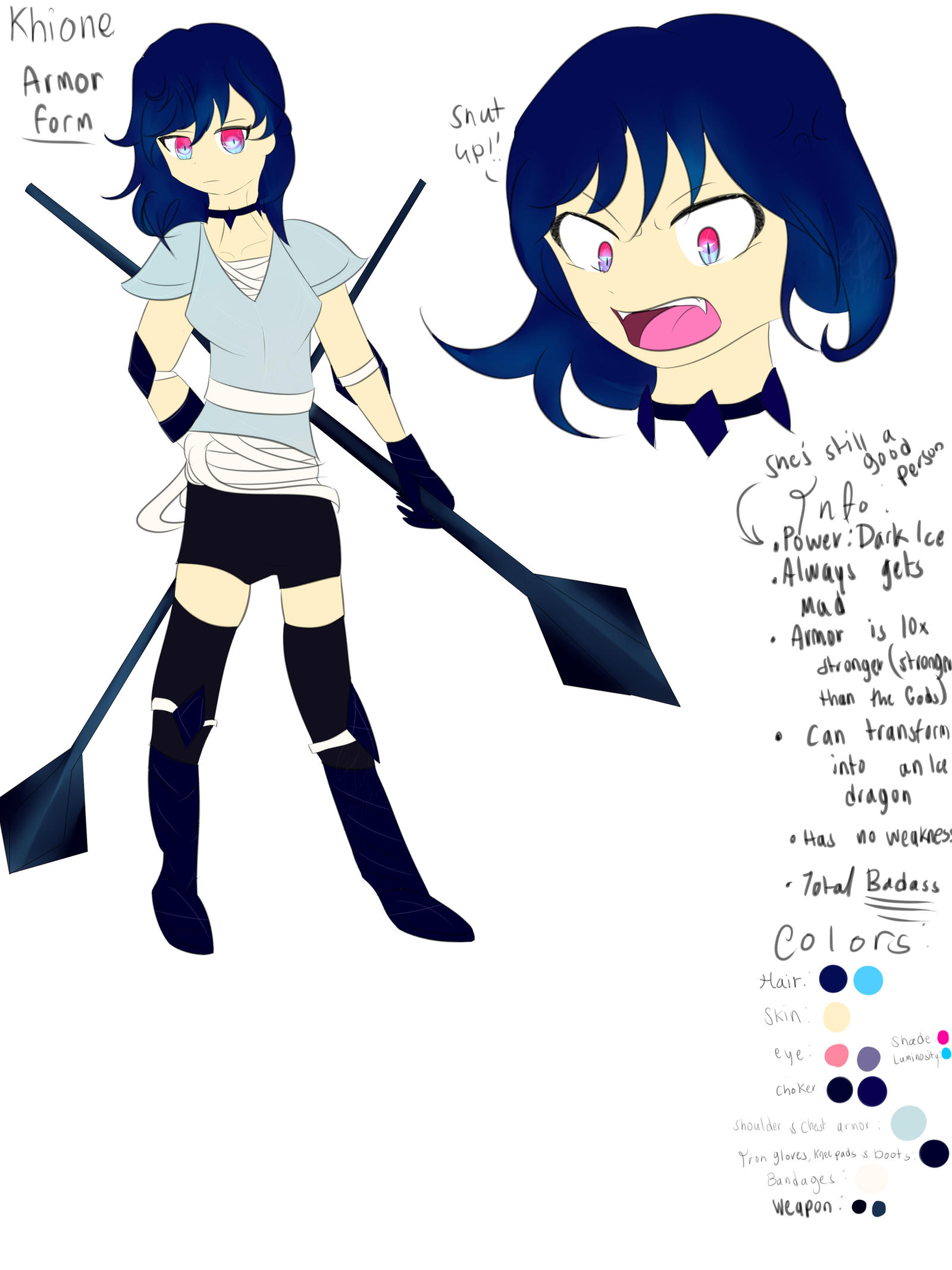 Armorform Armor Form Ref {OC} {Final Form} by JellyJellatin on DeviantArt