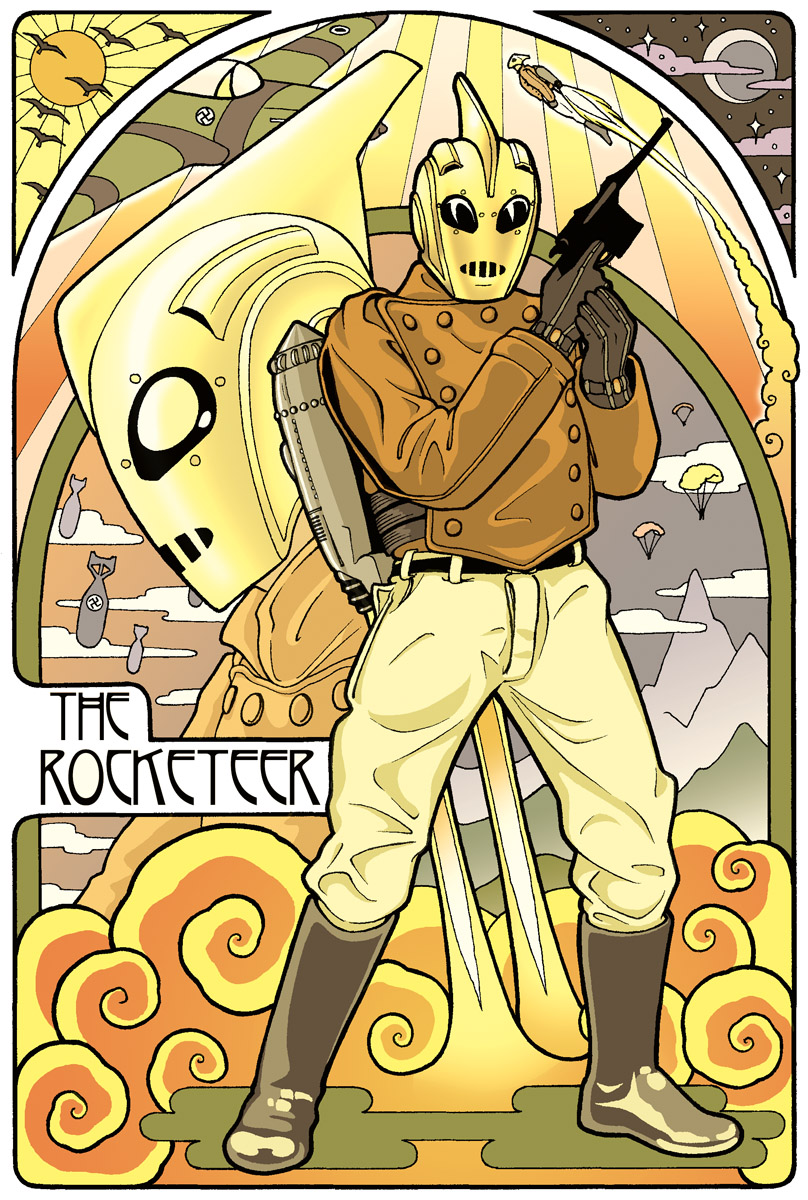 Rocketeer in Color