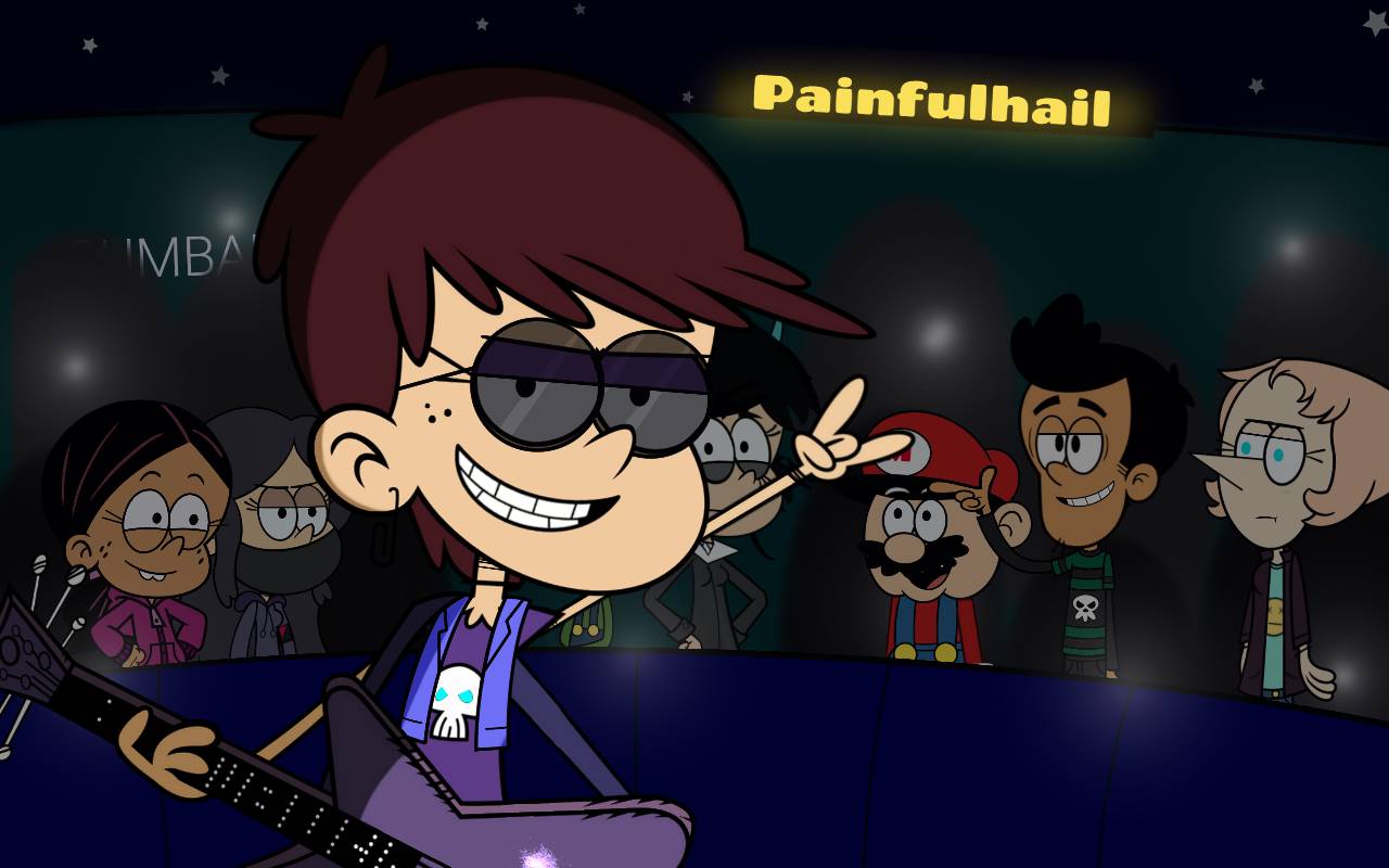 Luna Loud A Rock Star Loud House By Painfulhail On DeviantArt luna-loud-a-rock-star-loud-house-by-painfulhail-on-deviantart