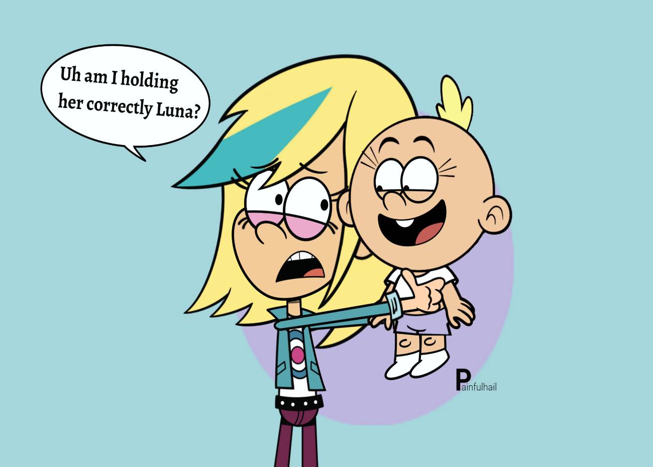 Sam Sharp and lily loud by Painfulhail on DeviantArt