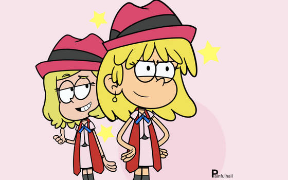 Lori Loud and Serena 