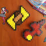 Roxanne and Flannery gym badges