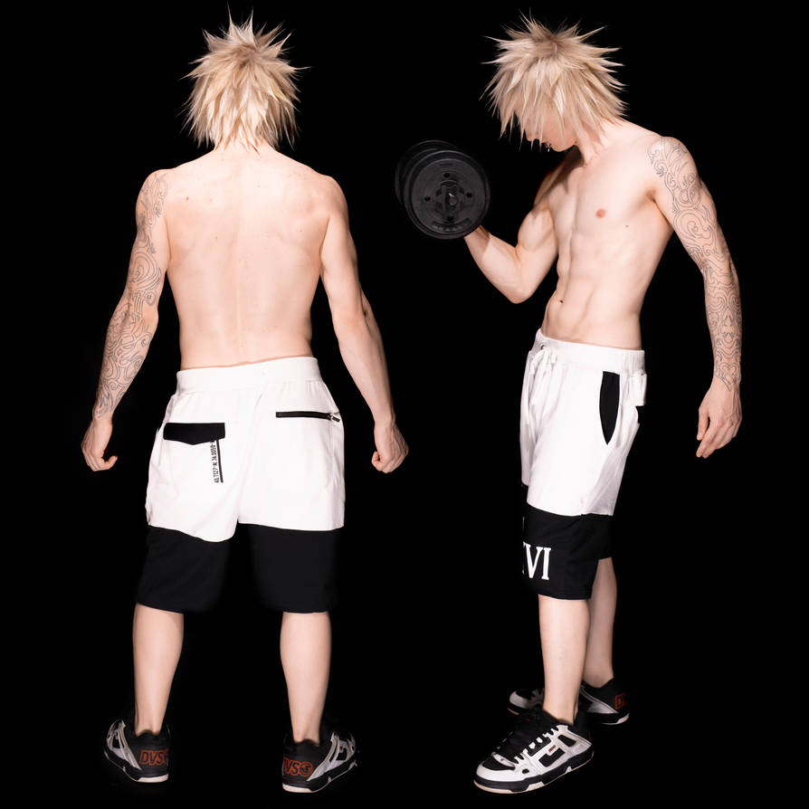 Pose Reference Stance Male Strong Muscular by TMProjection-com on