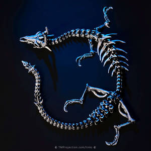 skeletal dragon