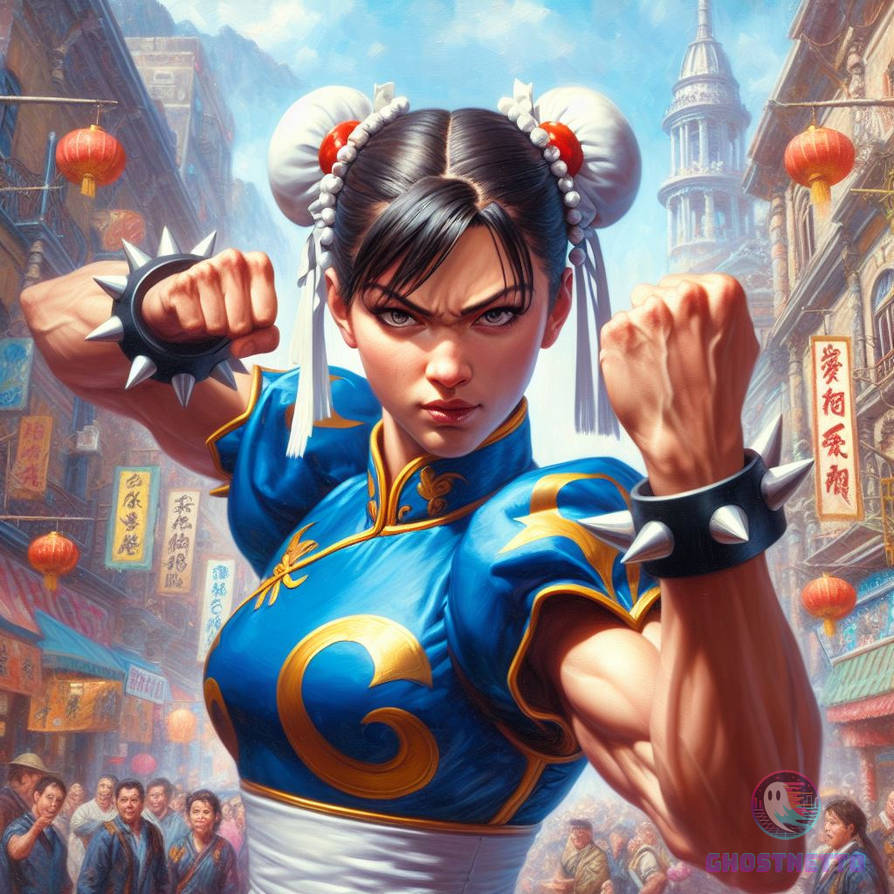 Chun Li In English Chun-Li by GhostNetto on DeviantArt