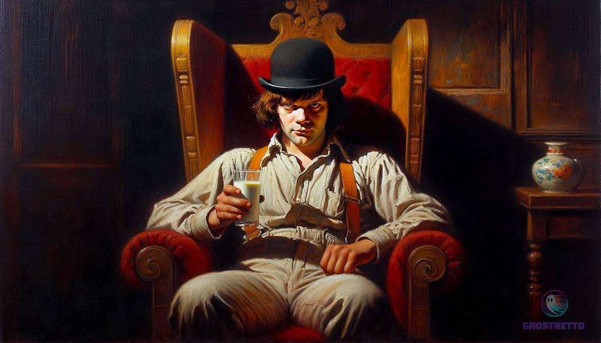 Alex DeLarge - A Clockwork Orange by GhostNetto on DeviantArt