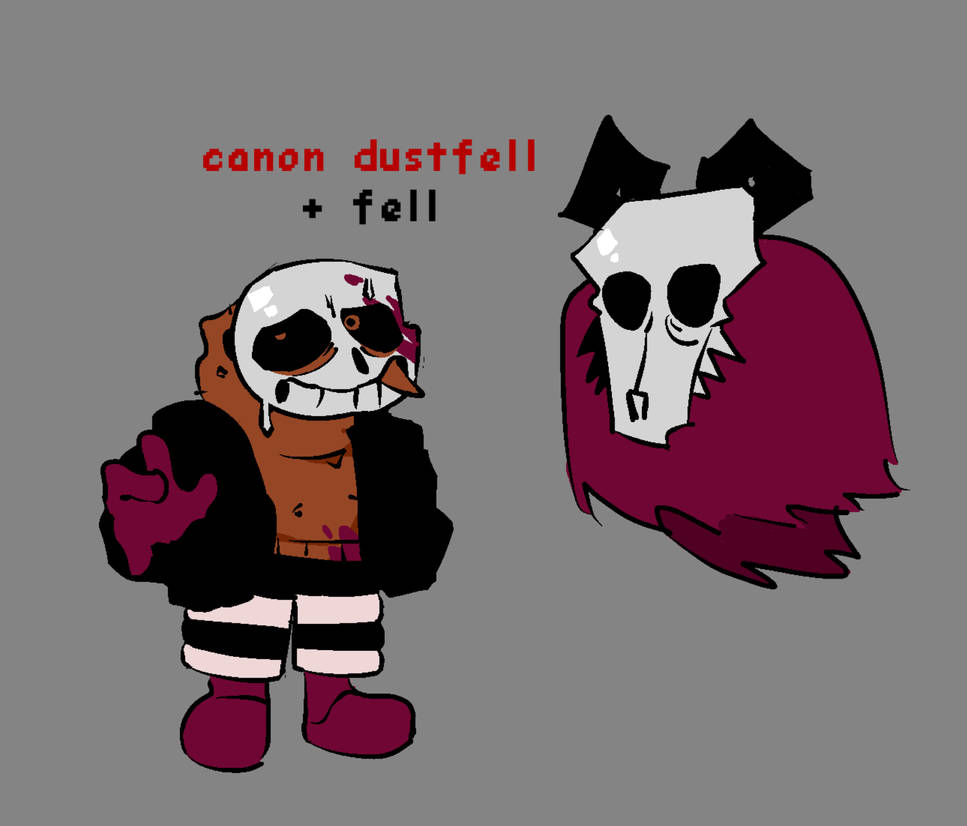 Colors Live - Dust!Sans and Phantom!Papyrus by karmafell