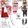 Hiromi  Character Reference +Oc+