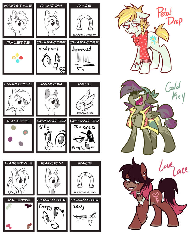 Pony Randomizer By Staleelephantbones On Deviantart