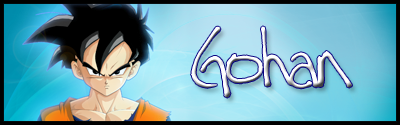 Gohan Sign Son Gohan sign_light blue by JackArgetlam on DeviantArt