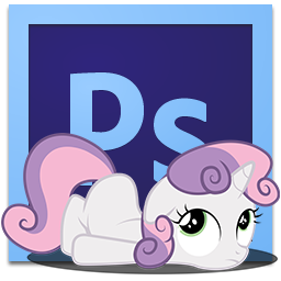 sweetie belle PhotoshopCS6 icon