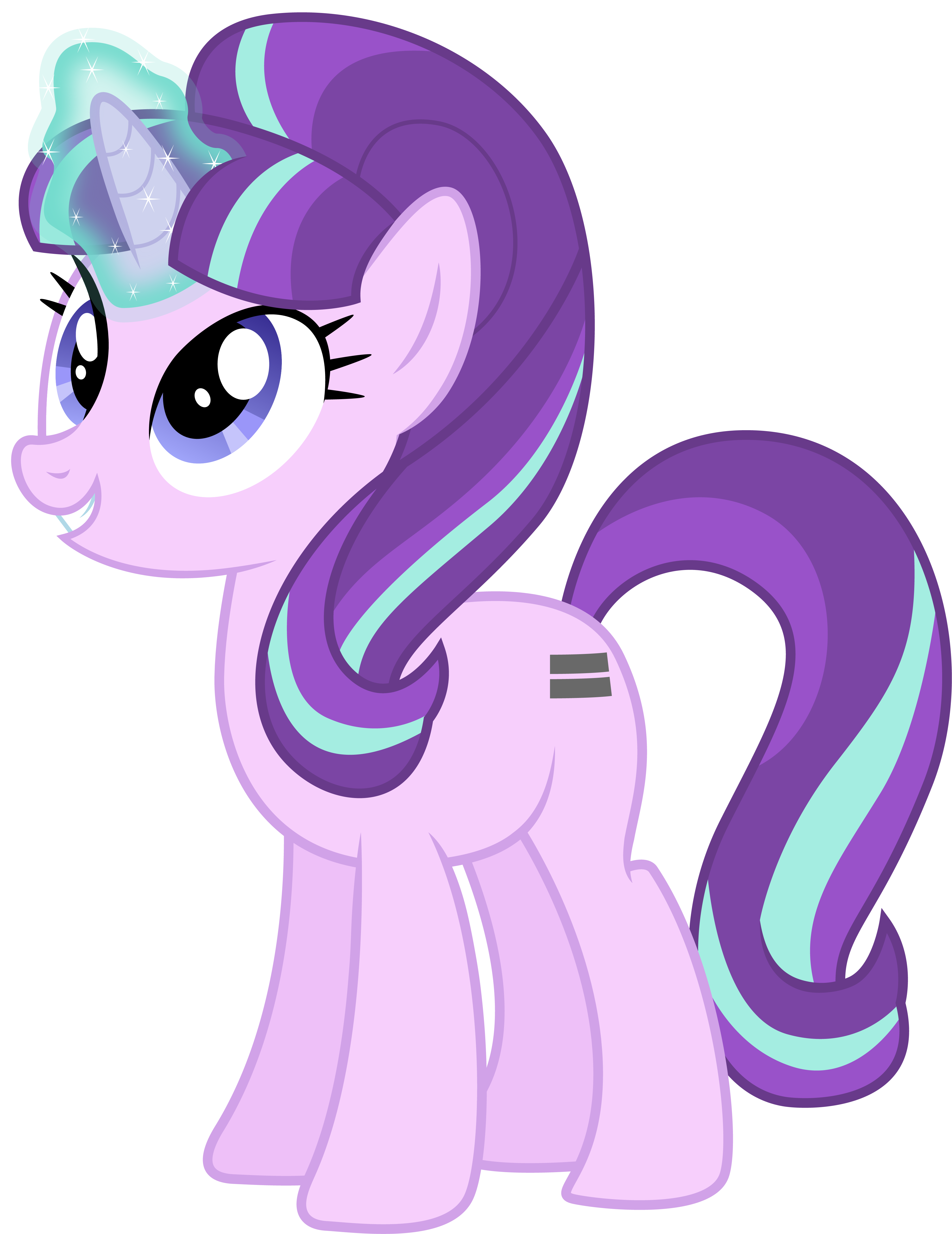 Starlight Glimmer Looking Up