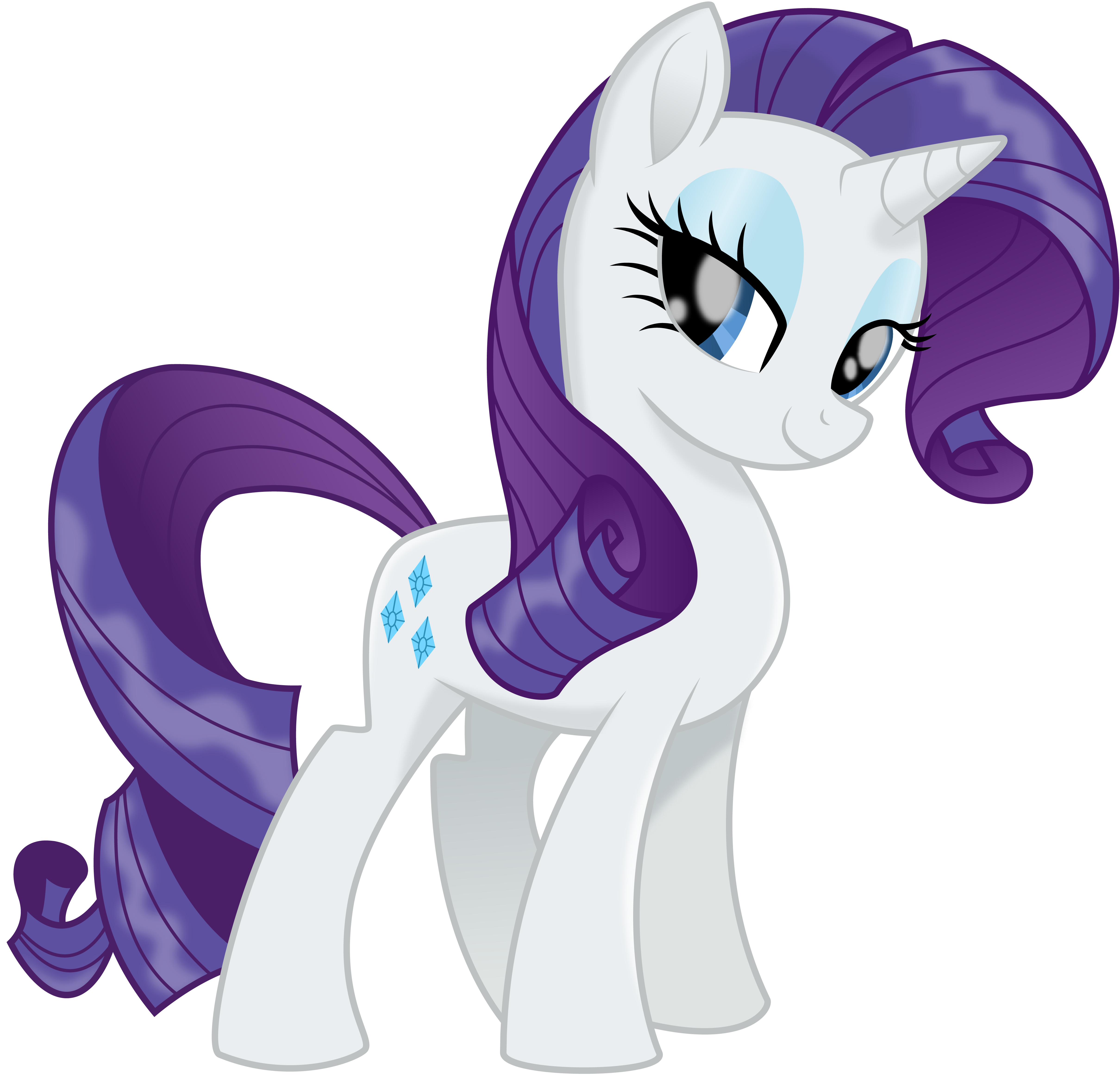 rarity MLP movie style by illumnious on DeviantArt