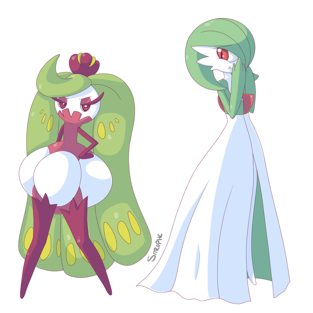 Gardevoir and Tsareena