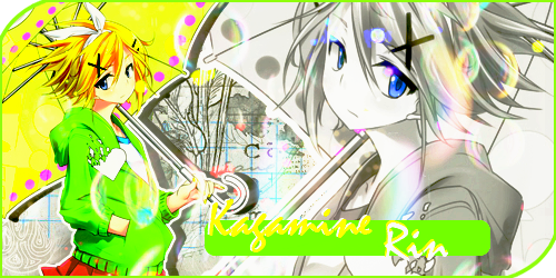 Kagamine Rin Signature by AllenWalkerHinamori on DeviantArt