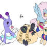 mane 6 + heartthrob as pokemon