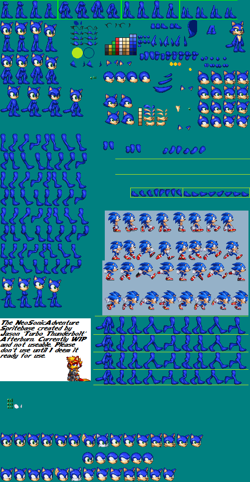 Sonic 1 Redefined - Sonic Sprites by JacobLeBeauREAL on DeviantArt