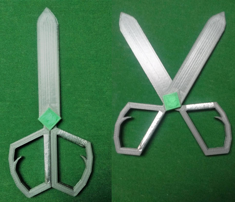 Dimensional Scissors, Customized by DistortionDimension on DeviantArt