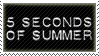 5 Seconds Of Summer Stamp