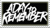 A Day To Remember Stamp