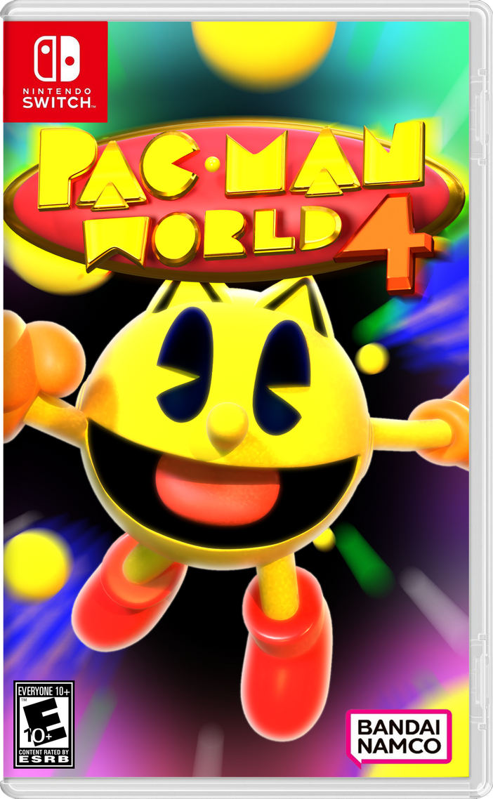 Pac Man World 4 Switch Mock up by MilesGamesDA on DeviantArt