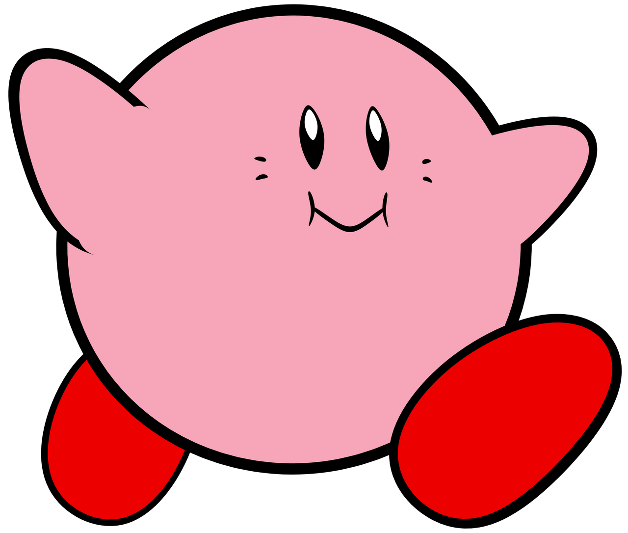 Classic Kirby 3D model by MilesGamesDA on DeviantArt