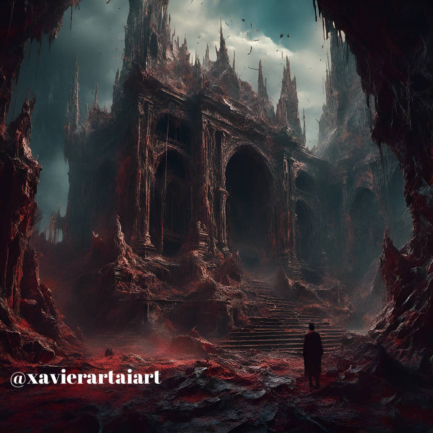 Haunted Bloody Castle by XavierVisionAiArt on DeviantArt