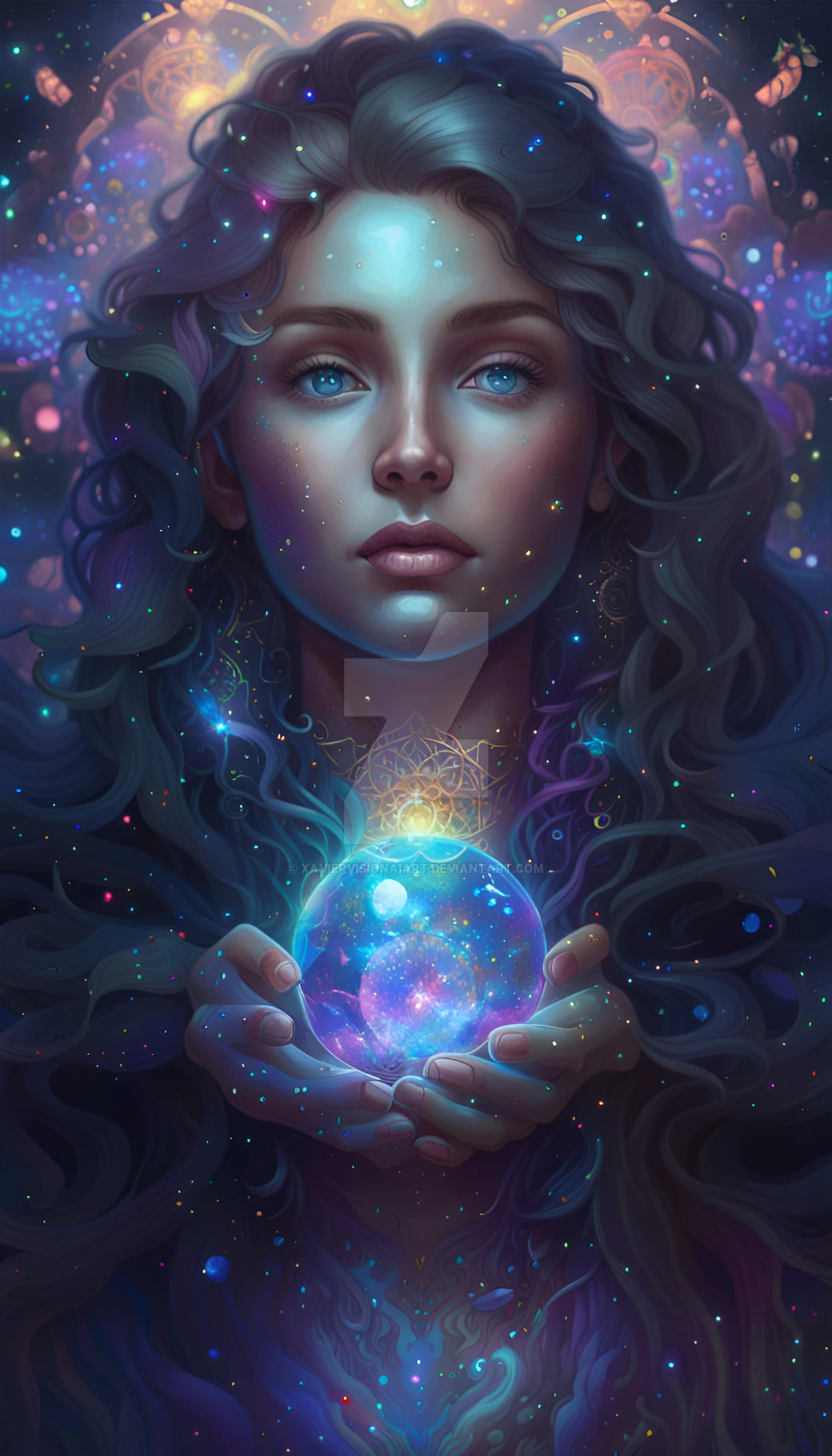 Deviantart Astral Celestial Art by XavierVisionAiArt on DeviantArt