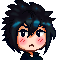 FFXV Noctis emoticon pixel FREE