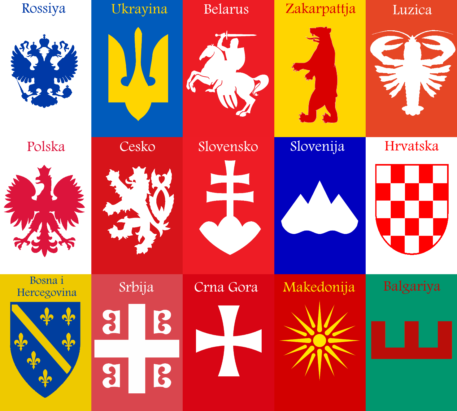 First Slavic Nation Slavic Nations by truffledude on DeviantArt