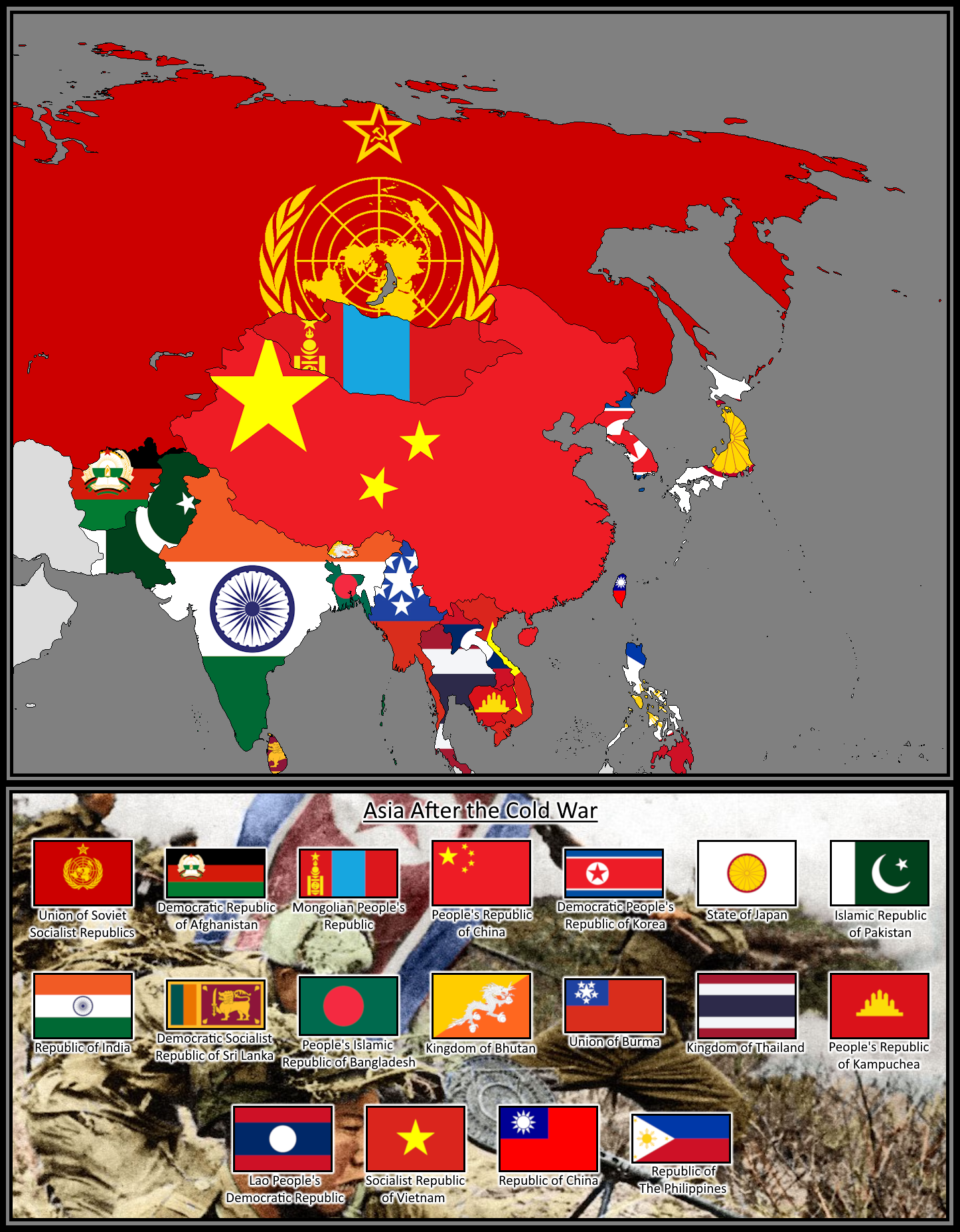 Red World - Asia