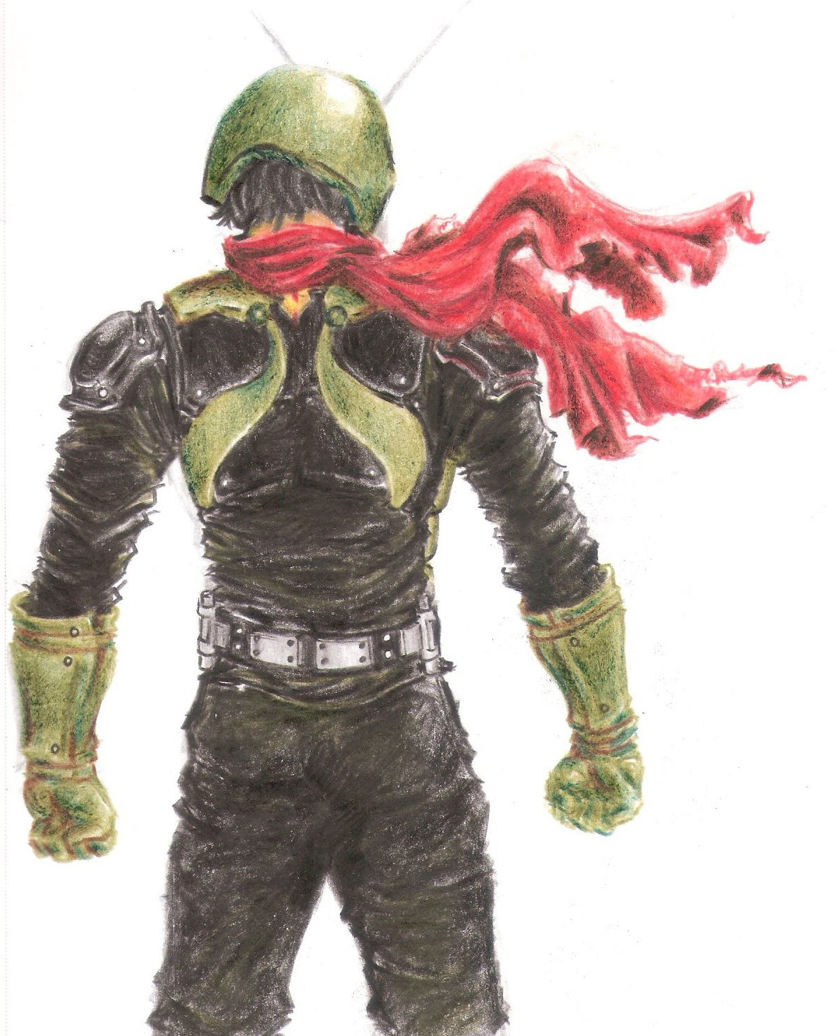 Very First Kamen Rider kamen rider the first by betara on DeviantArt