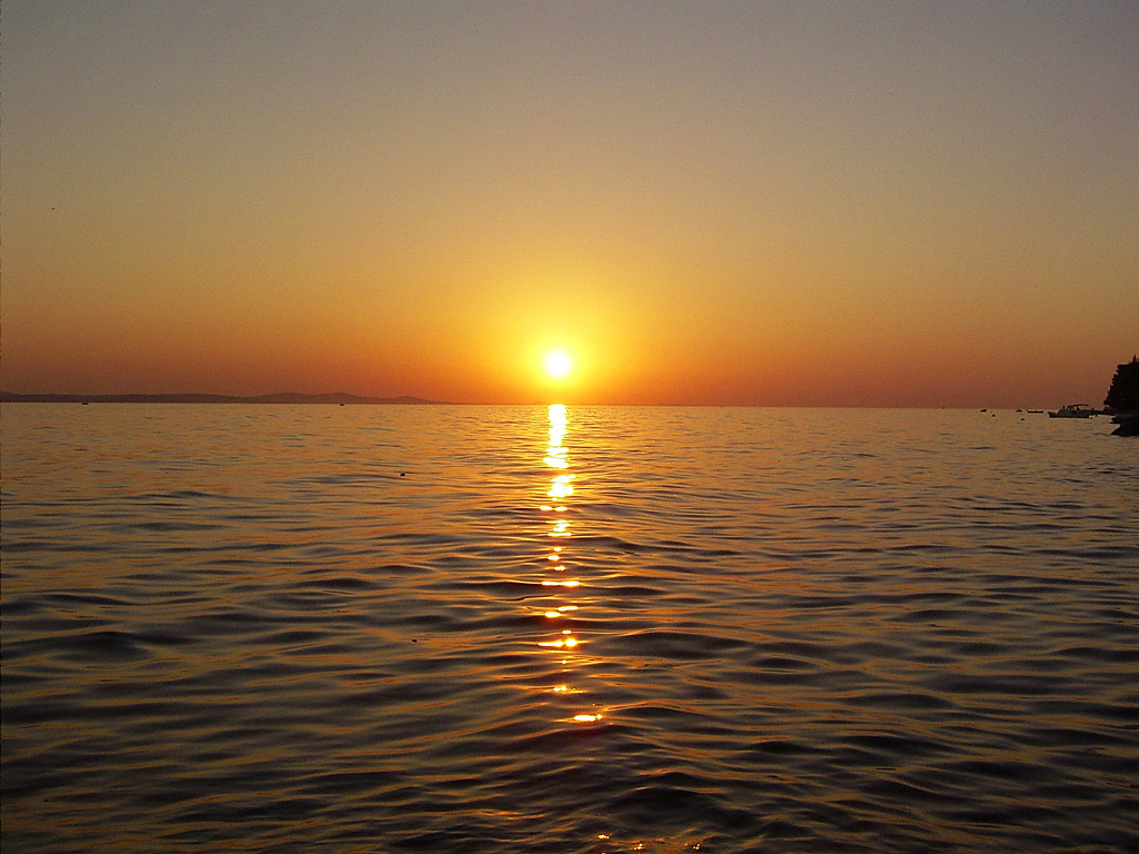 Sunset in Zadar