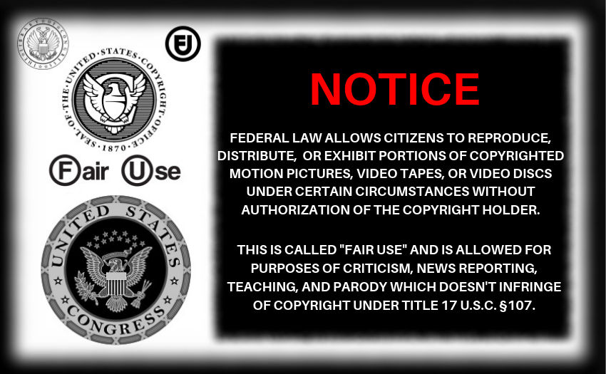 Fair Use Disclaimer Copyright Notice by ThriftyInfoMix on DeviantArt