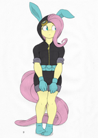 Dangerous Mission Fluttershy (Colored)