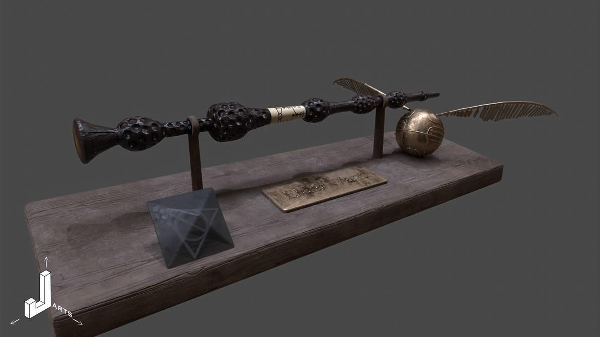 Deathly Hallows from Harry Potter by JulenArts on DeviantArt