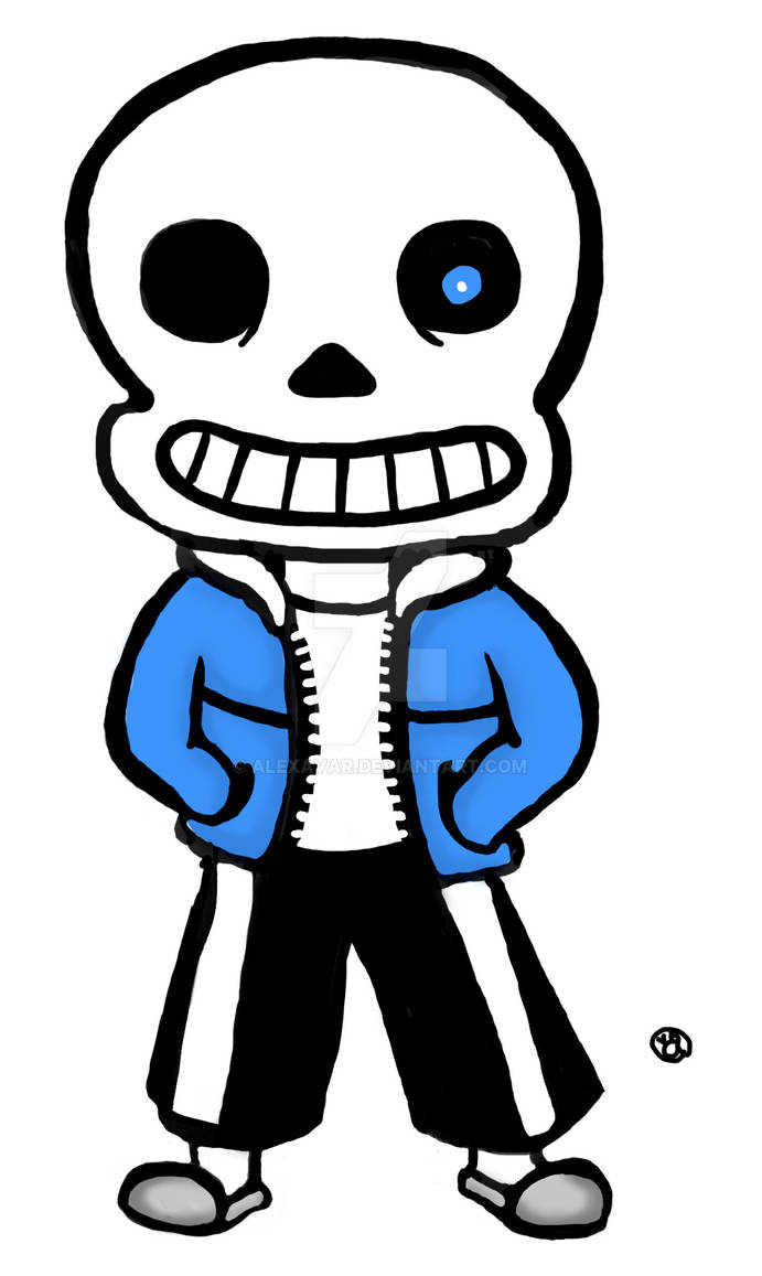 fan art, sans, undertale. by alexavar on DeviantArt
