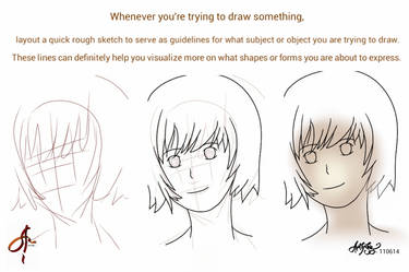 Drawing Tips: Rough Sketch Guidelines