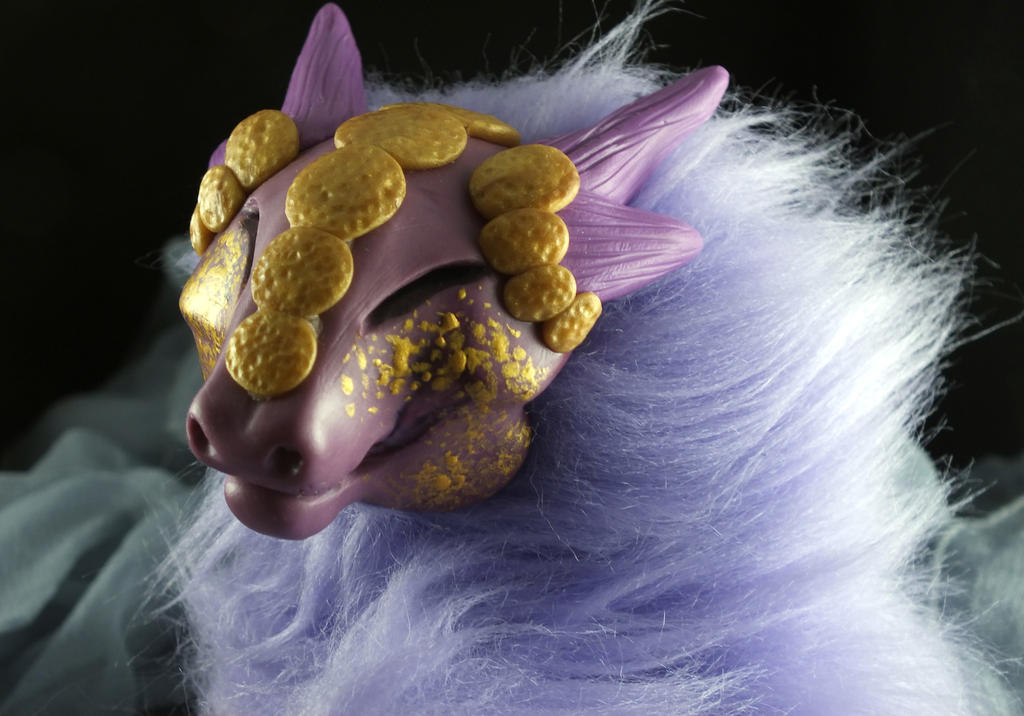 Posable Art Doll- Purple Two by Blitzava
